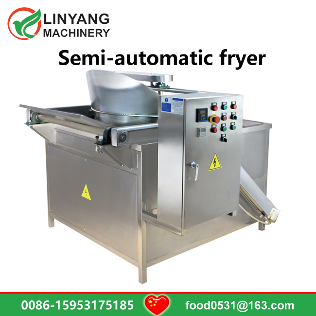 Semi-automatic fryer