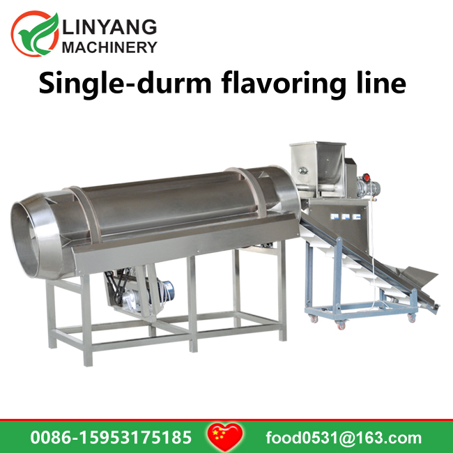 Single-durm flavoring line