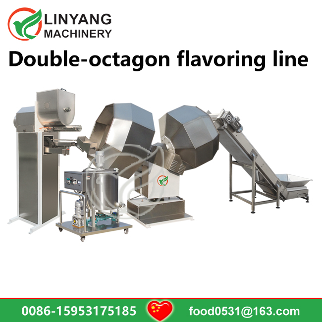 “Double-octagon flavoring line