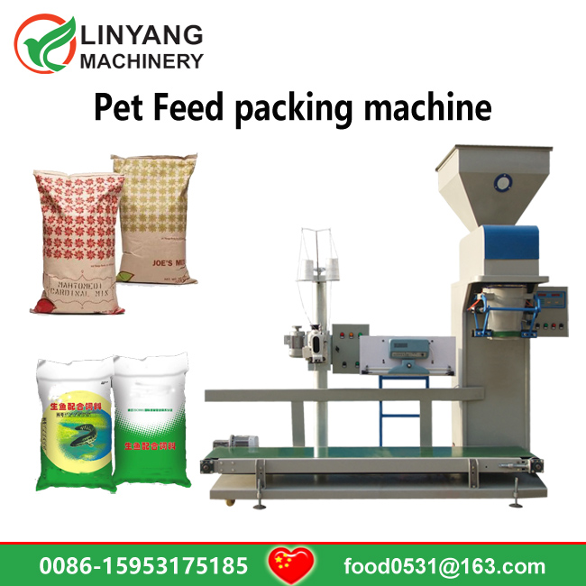 “Pet Feed packing machine