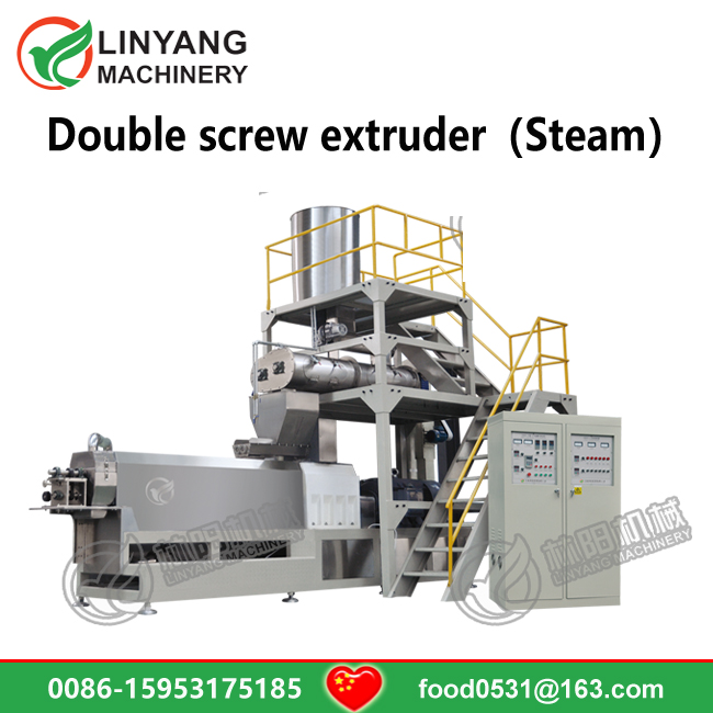 Double screw extruder（Steam)