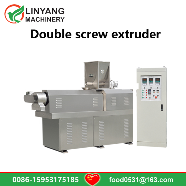 Double screw extruder