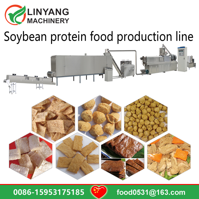 “Soybean protein food production line
