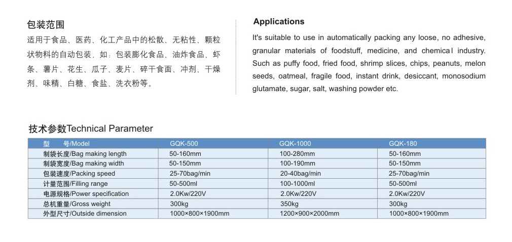 链斗式颗粒包装机(图1)