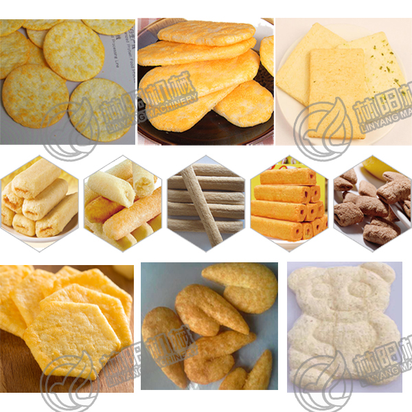 膨化饼干生产线(图1) 膨化饼干生产线(图1)
