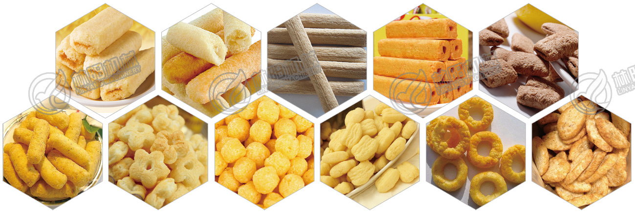 单螺杆膨化食品机发韩国(图1)